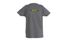 T-Shirt mit Logo in grau 2XL